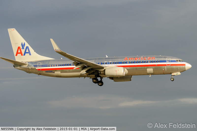 N855NN, 2010 Boeing 737-823 C/N 40582, Miami