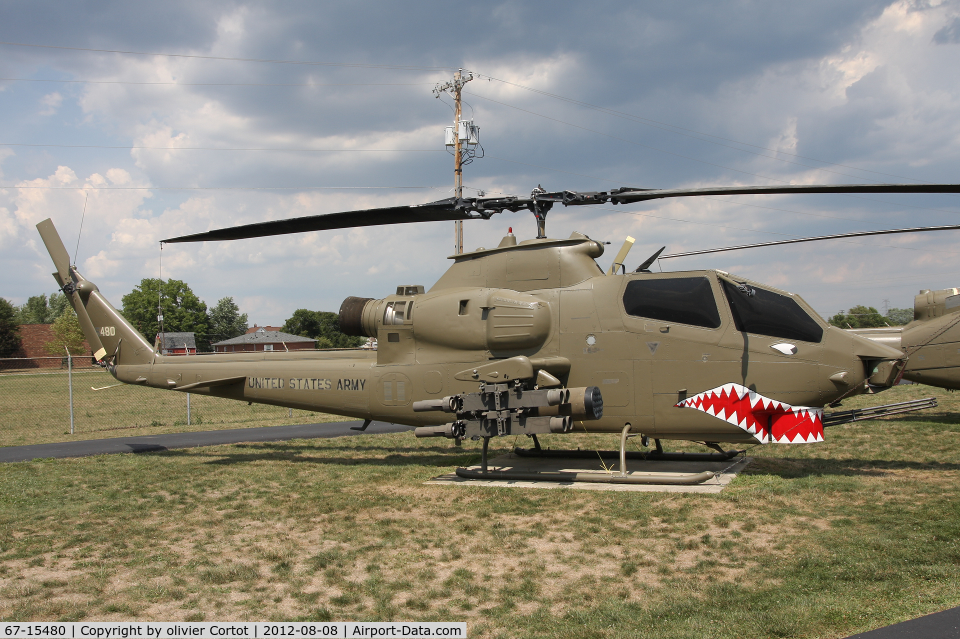 67-15480, 1967 Bell AH-1F Cobra C/N 20144, Motts museum