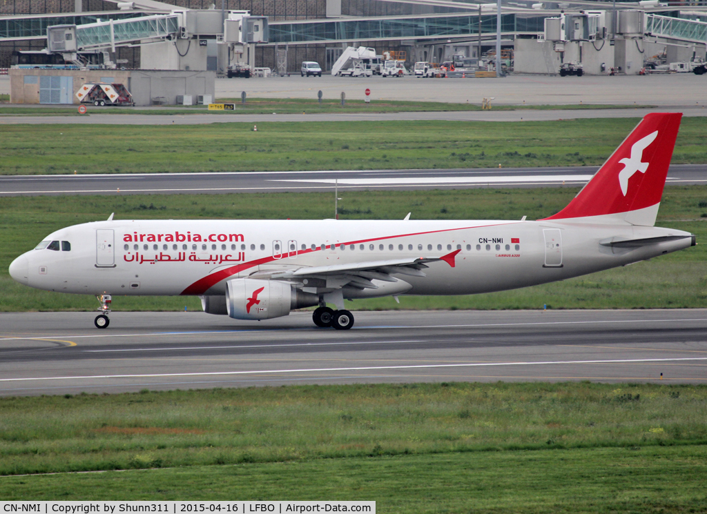 CN-NMI, 2012 Airbus A320-214 C/N 5206, Taxiing to the Terminal after landing...