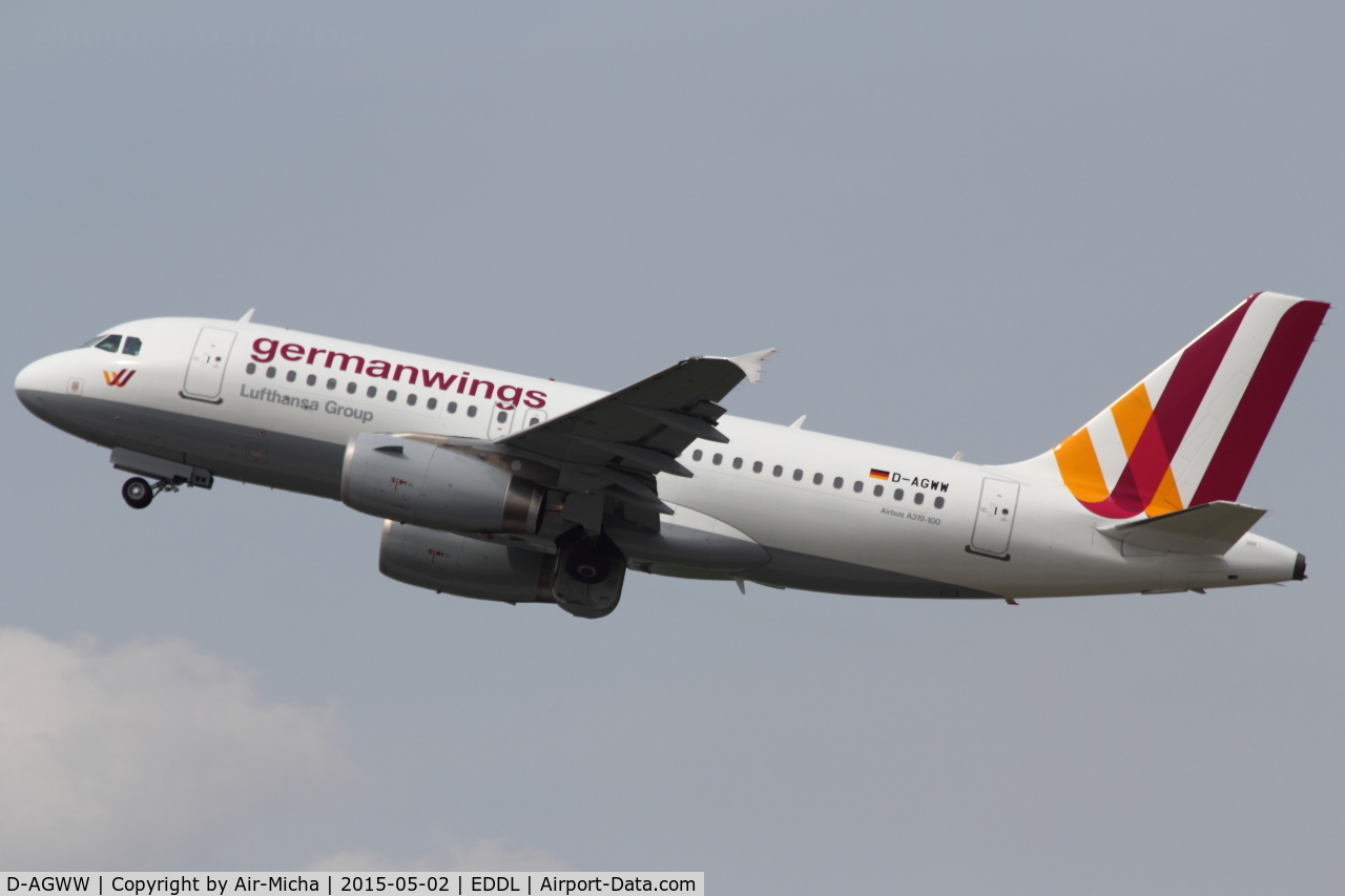 D-AGWW, 2013 Airbus A319-132 C/N 5535, Germanwings, Airbus A319-132, CN: 5535