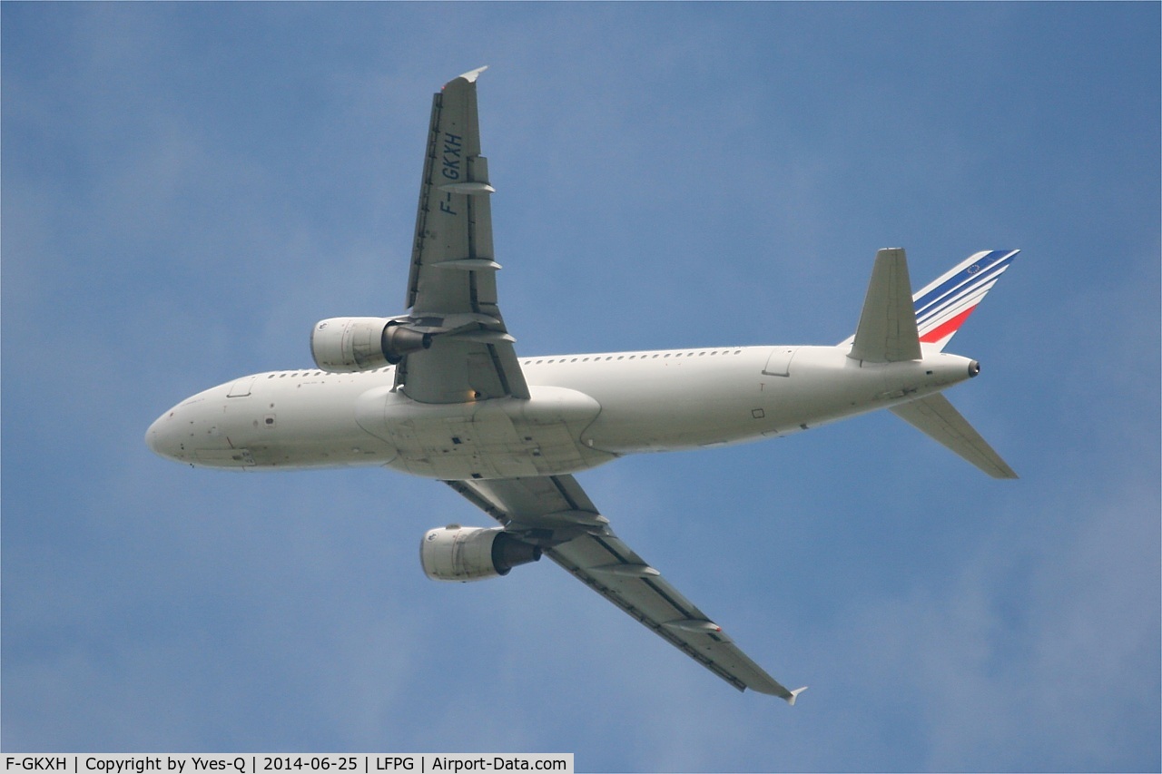 F-GKXH, 2002 Airbus A320-214 C/N 1924, Airbus A320-214, Take off rwy 27L, Roissy Charles De Gaulle airport (LFPG-CDG)