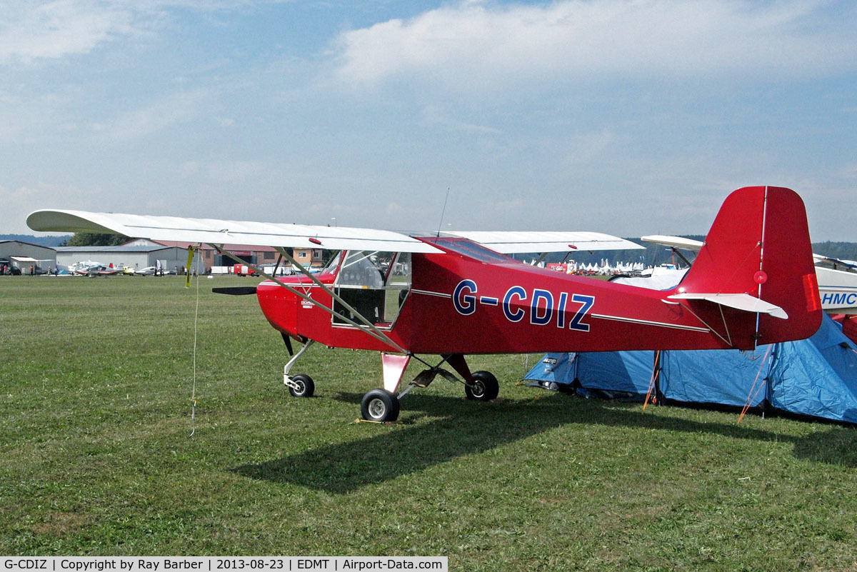 G-CDIZ, 2005 Reality Escapade 912(1) C/N BMAA/HB/393, Just Aircraft Escapade 912-1 [BMAA/HB/393] Tannheim 23/08/2013