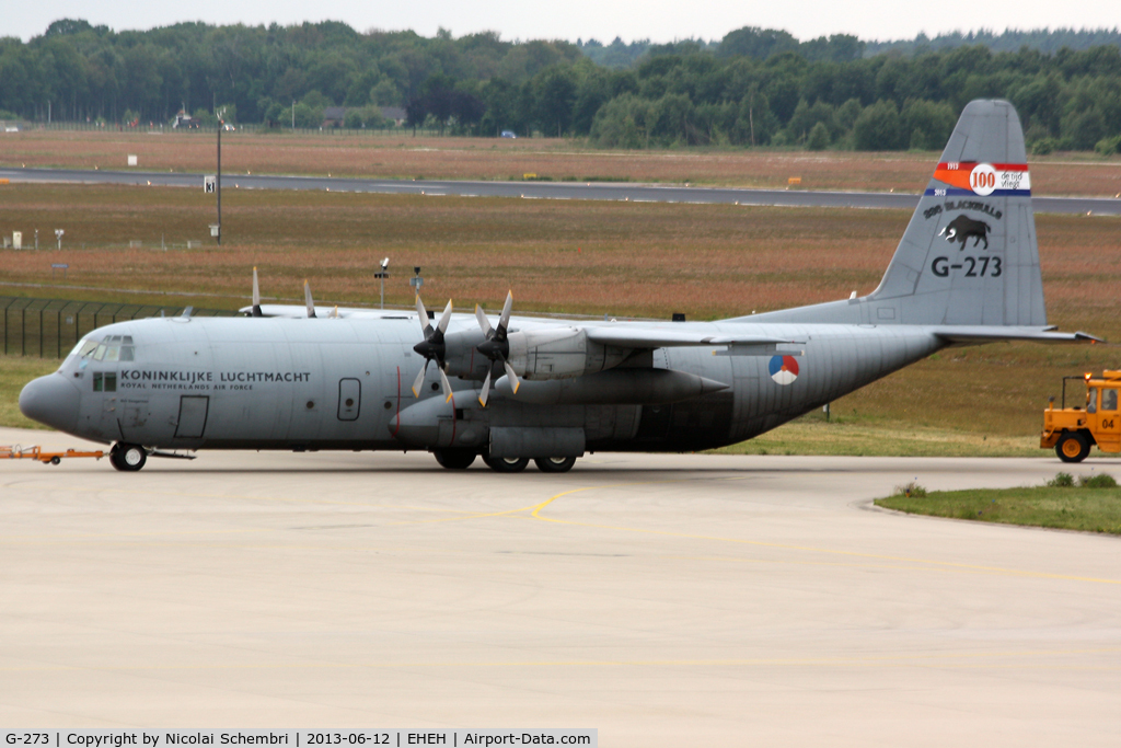 G-273, 1993 Lockheed C-130H-30 Hercules C/N 382-5273, At EHEH