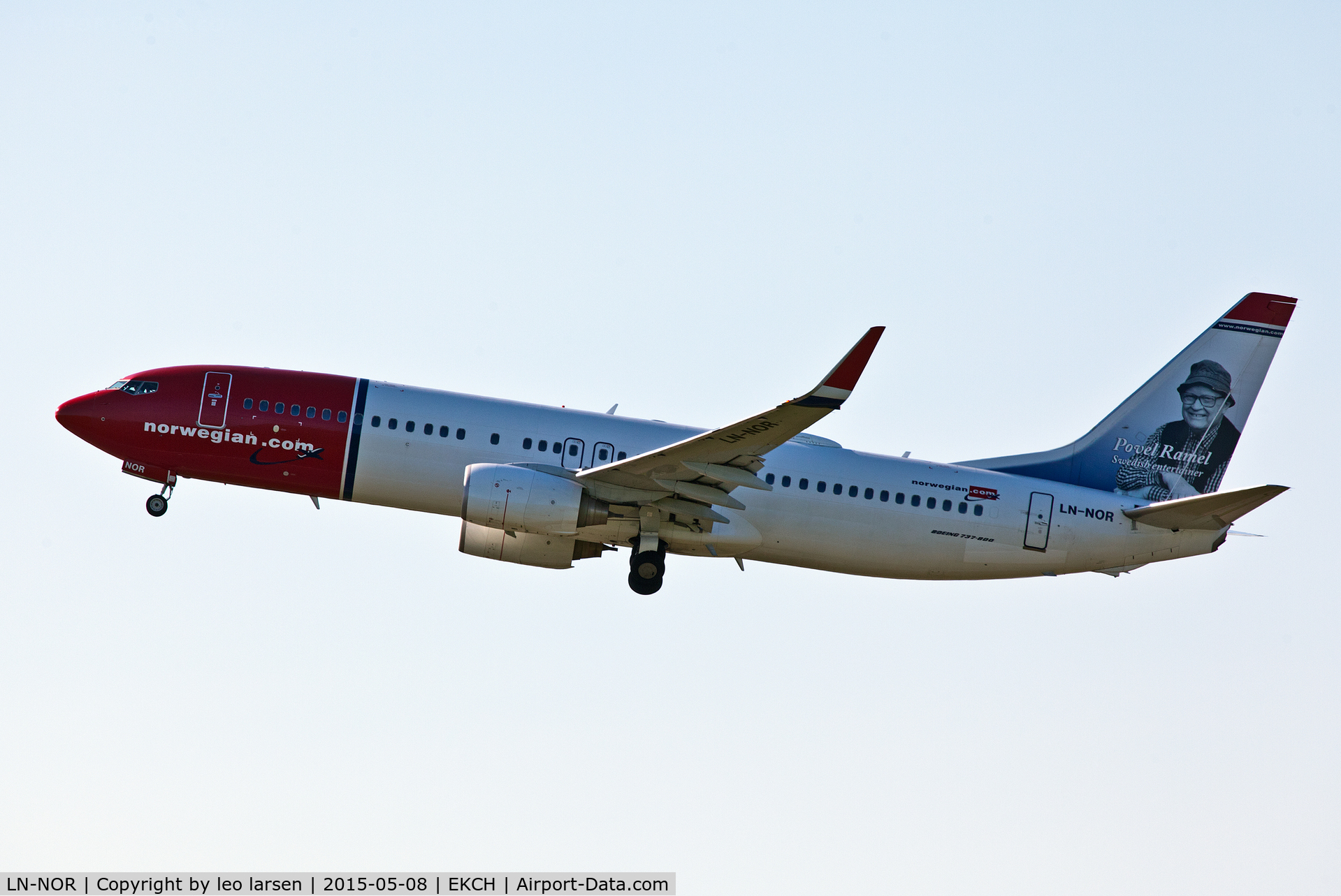 LN-NOR, 2011 Boeing 737-81D C/N 39412, Copenhagen 8.5.15