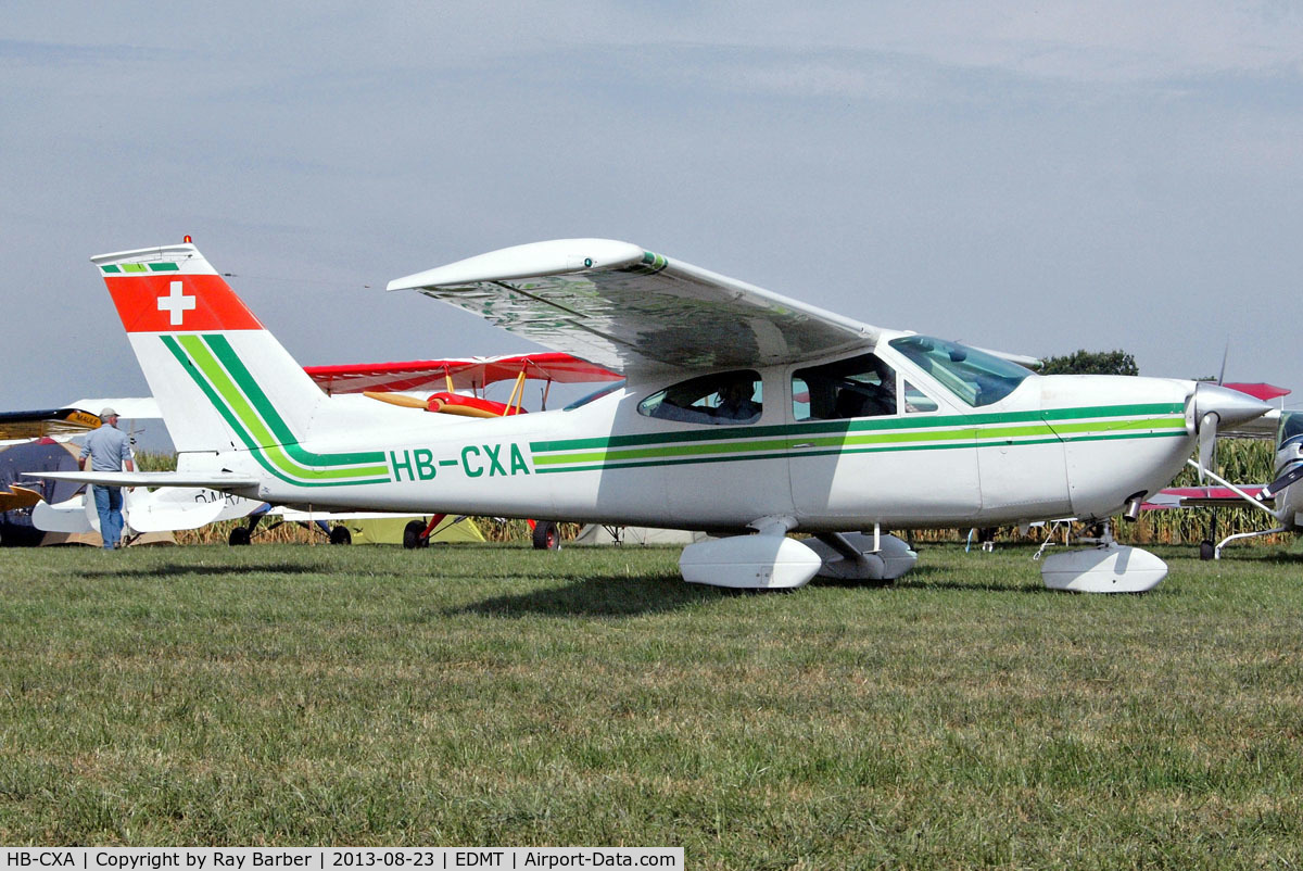 HB-CXA, 1975 Cessna 177B Cardinal C/N 17702234, Cessna 177B Cardinal [177-02234] Tannheim~D 23/08/2013
