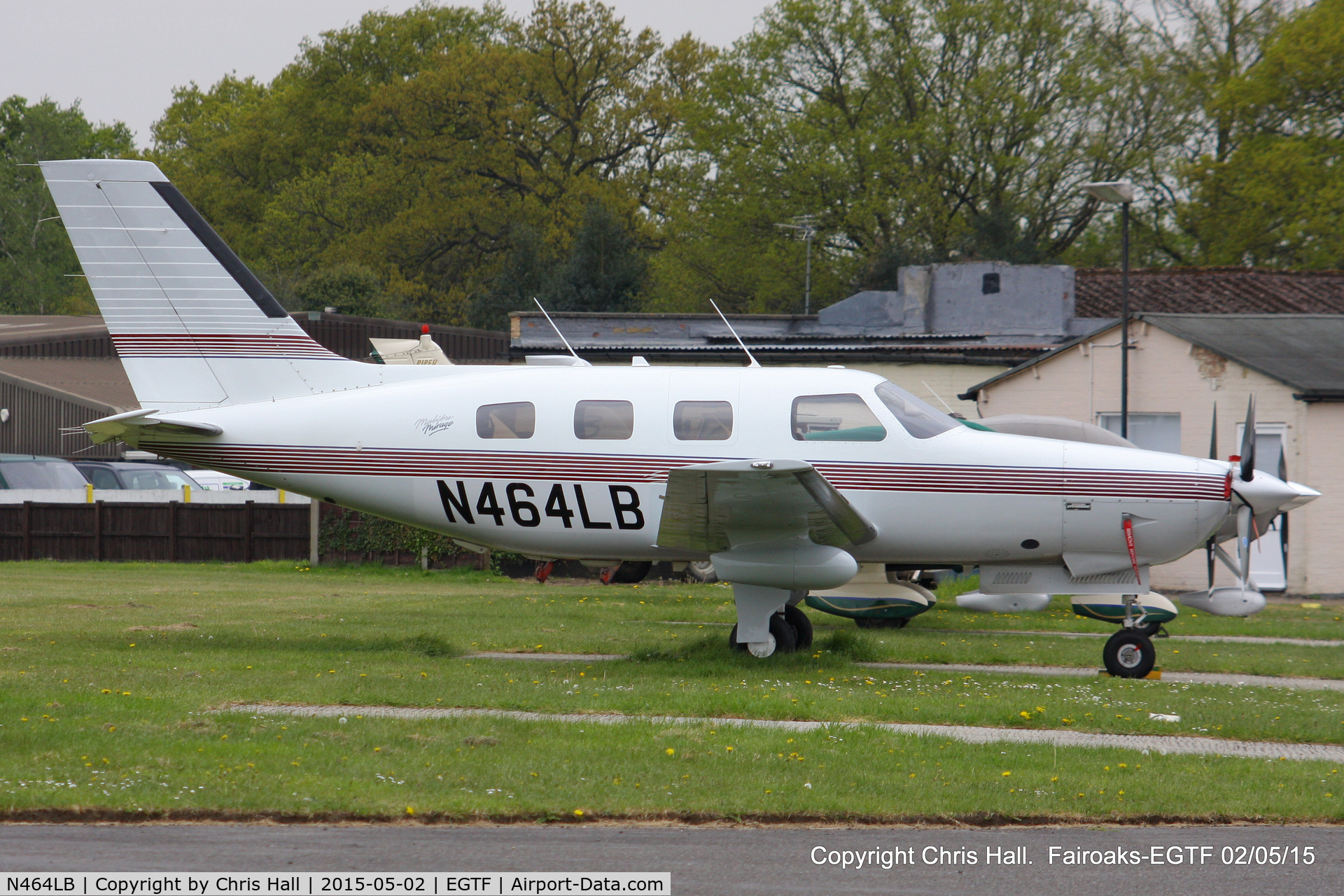 N464LB, 1993 Piper PA-46-350P Malibu Mirage C/N 4622139, Fairoaks resident