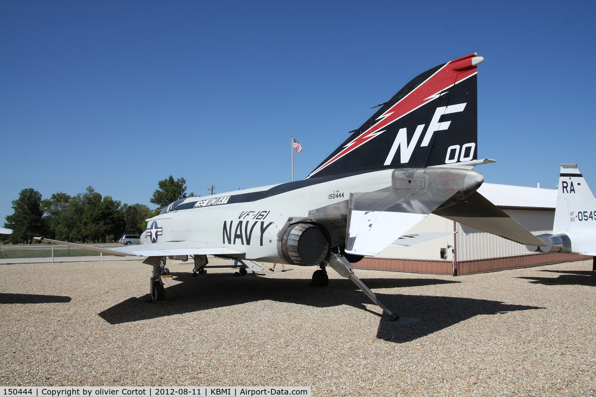 150444, 1961 McDonnell F-4N Phantom II C/N 230, rear view
