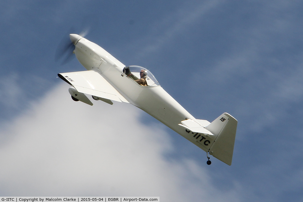 G-IITC, 1998 Cap Aviation CAP-232 C/N 15, Mudry CAP-232 at The Real Aeroplane Club's Auster Fly-In, Breighton Airfield, May 4th 2015.