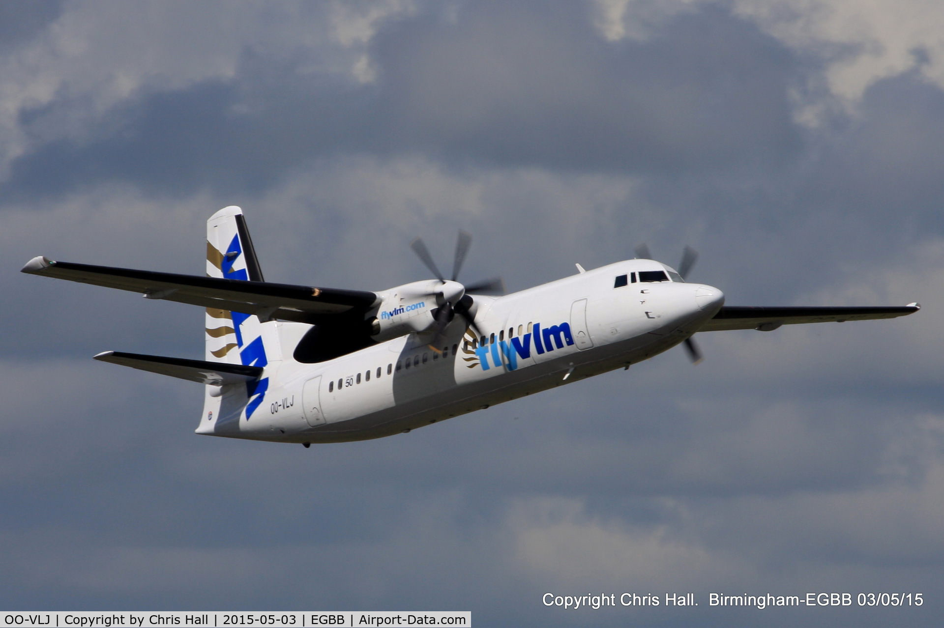 OO-VLJ, 1987 Fokker 50 C/N 20105, VLM