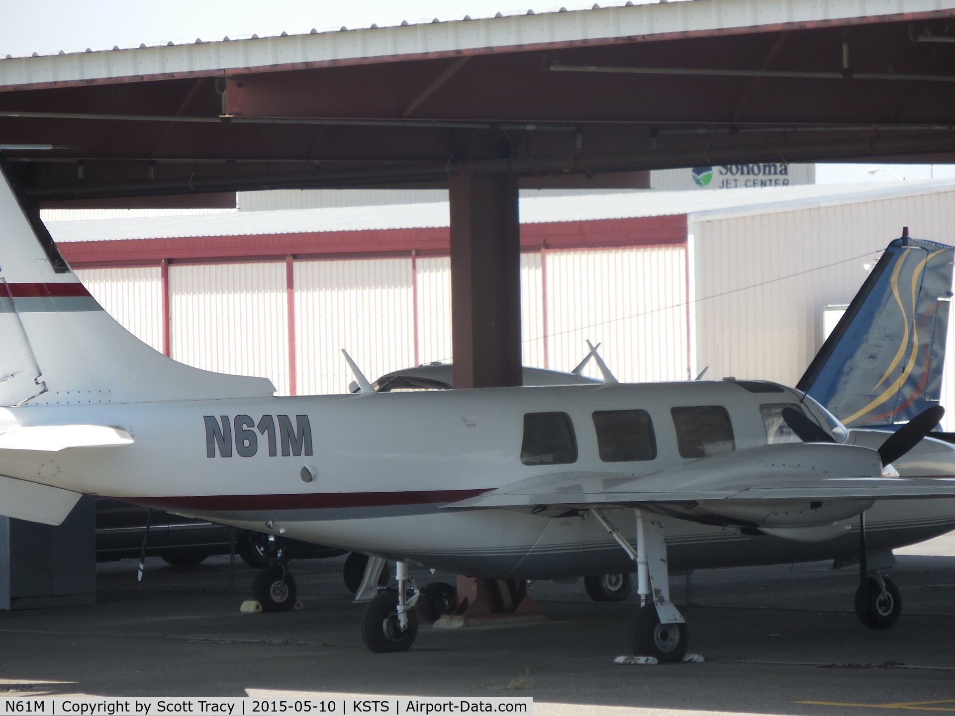 N61M, 1977 Smith Aerostar 601P C/N 61P-0414-148, I have never seen this plane before