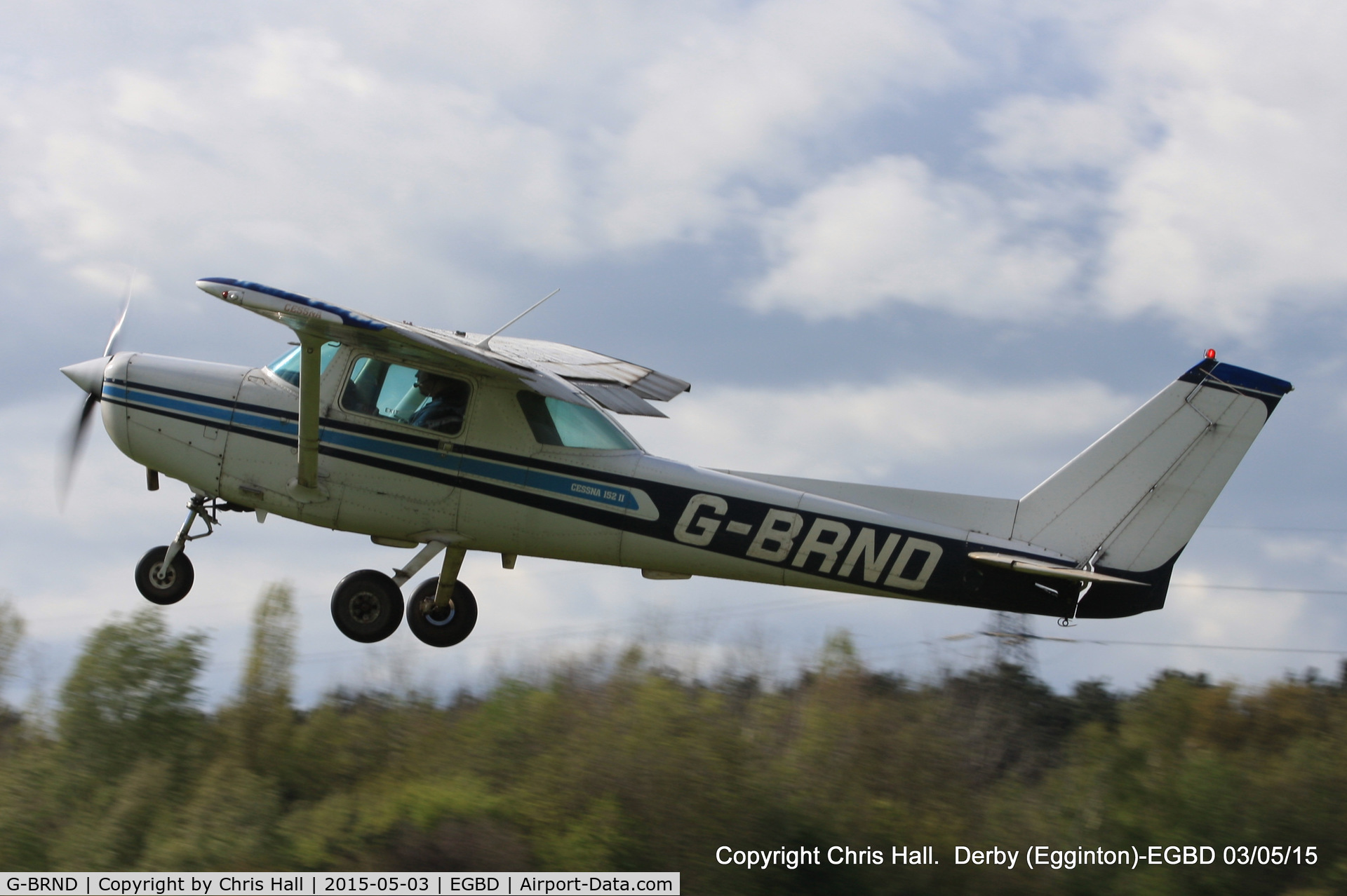 G-BRND, 1979 Cessna 152 C/N 152-83776, Derby resident