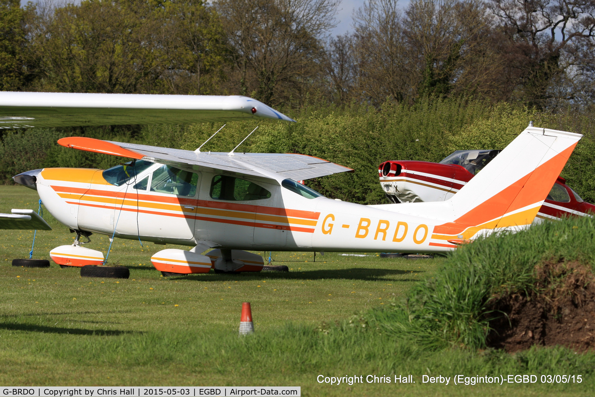 G-BRDO, 1975 Cessna 177B Cardinal C/N 17702166, at Derby airfield
