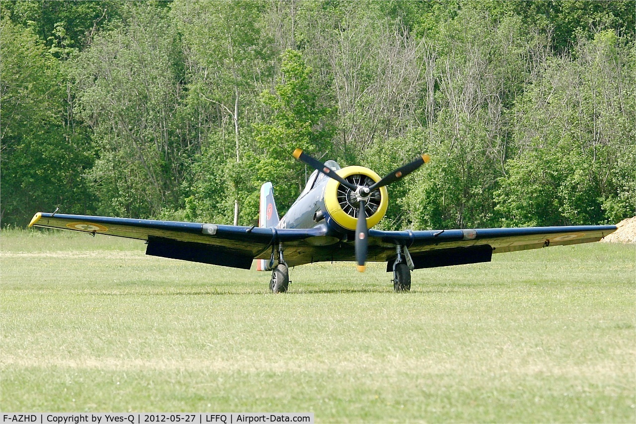 F-AZHD, North American NA-68 C/N SA-30, North American NA-68, La Ferté-Alais Airfield (LFFQ) Air show 2012