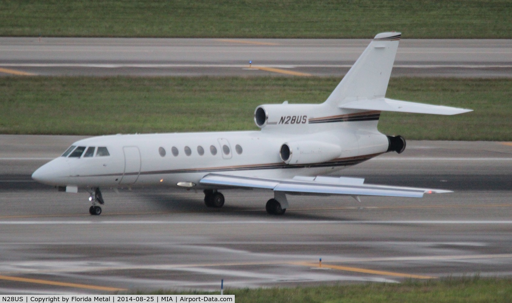 N28US, 1993 Dassault Falcon 50 C/N 242, Falcon 50