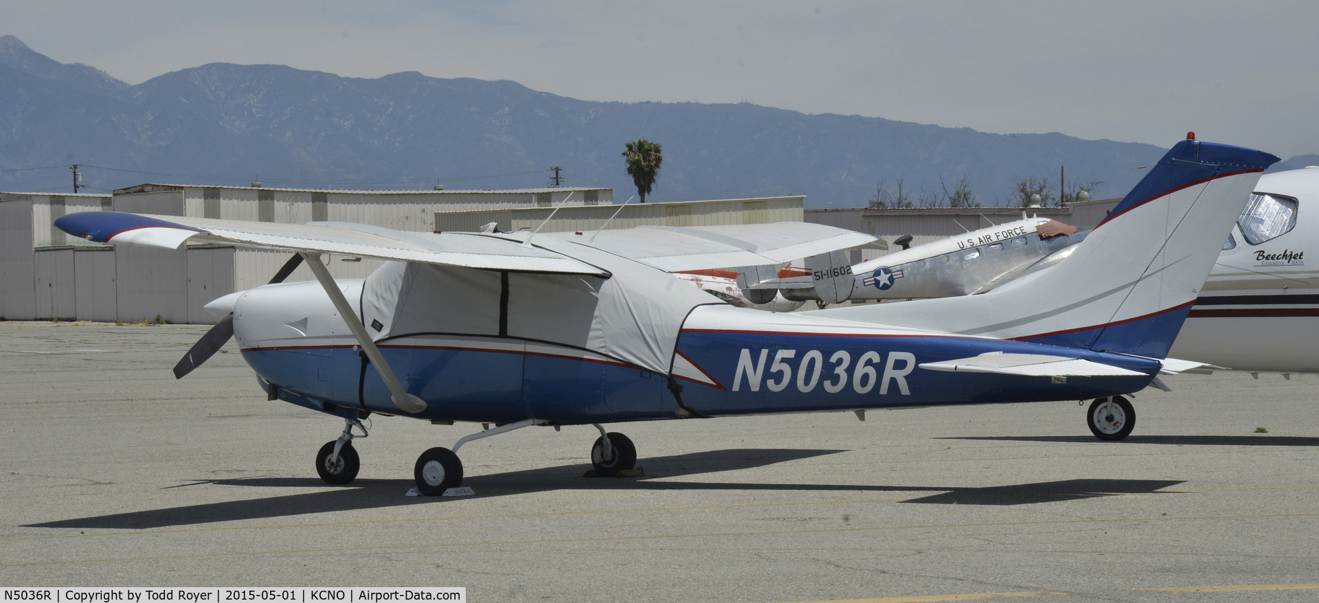 N5036R, 1978 Cessna TR182 Turbo Skylane RG C/N R18200628, Parked at Chino