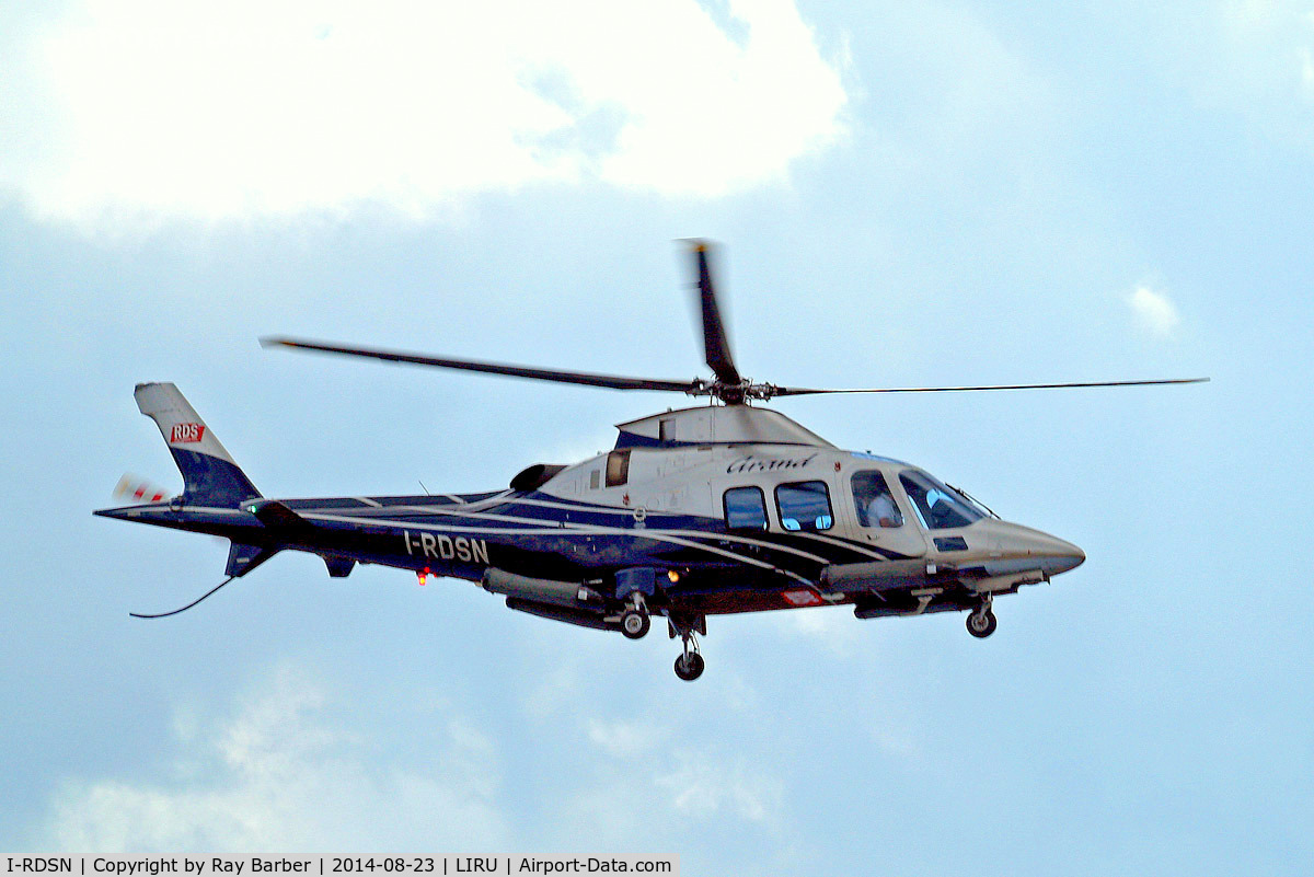 I-RDSN, 2007 Agusta A-109S Grand C/N 22041, Agusta A-109S Grand [22041] Rome-Urbe~I 23/08/2014