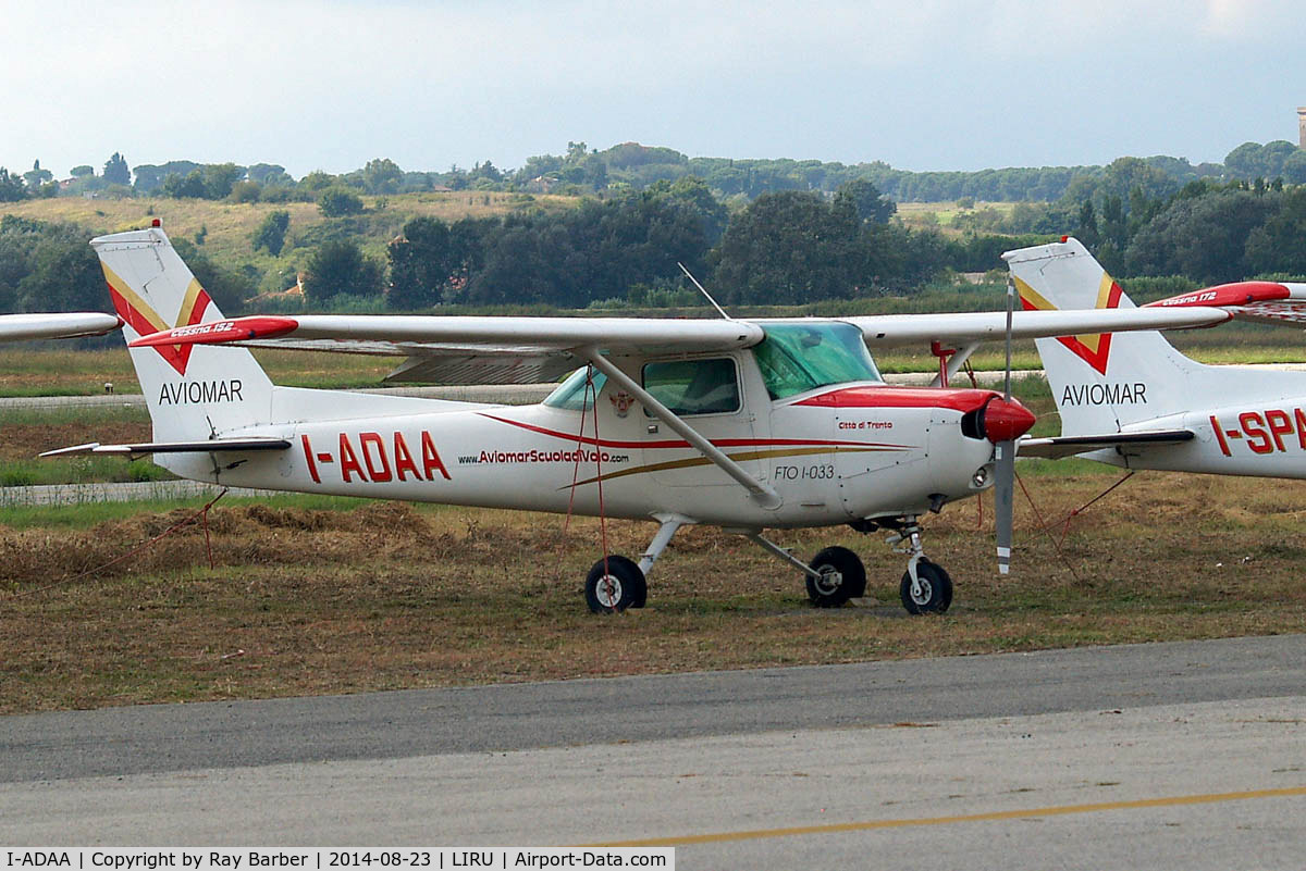 I-ADAA, 1982 Reims F152 C/N 1914, R/Cessna F.152 [1914] (Aviomar) Rome-Urbe~I 23/08/2014