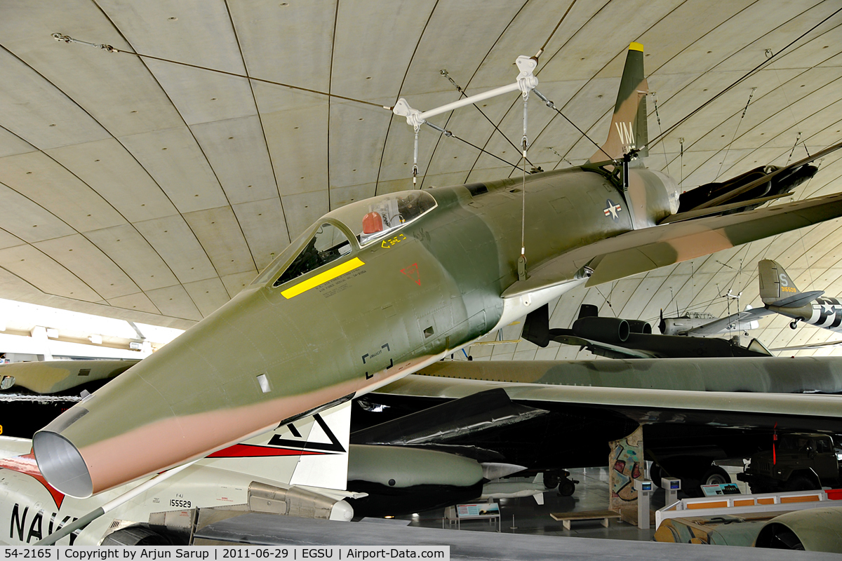 54-2165, North American F-100D Super Sabre C/N 223-45, On display at IWM Duxford.