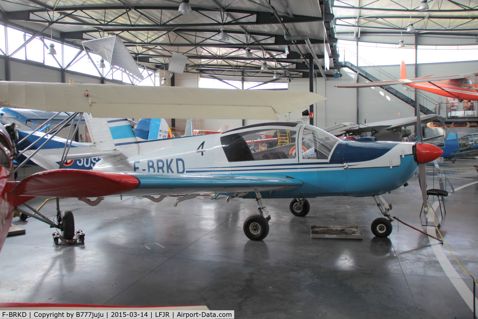 F-BRKD, Socata MS-893A Rallye Commodore 180 C/N 10958, at Angers