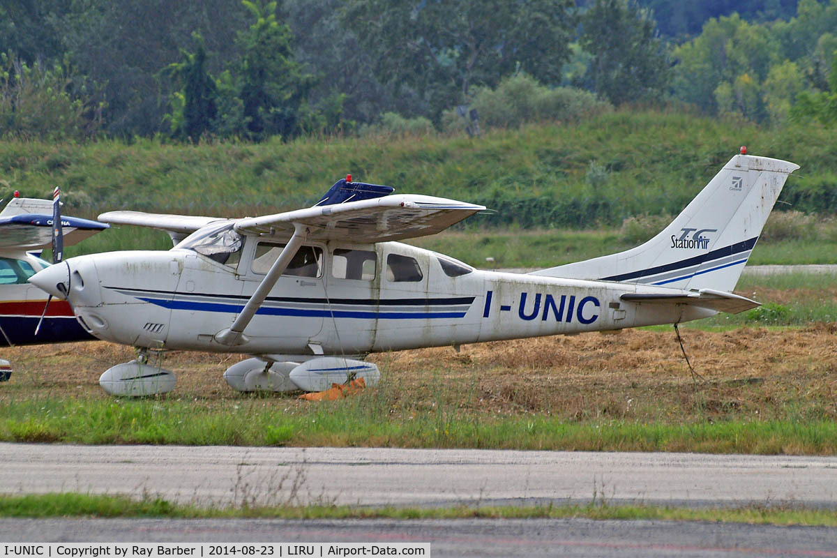 I-UNIC, 2001 Cessna T206H Turbo Stationair C/N T20608279, I-UNIC   Cessna T.206H Turbo Stationair TC [T206-08279] Rome-Urbe~I 23/08/2014