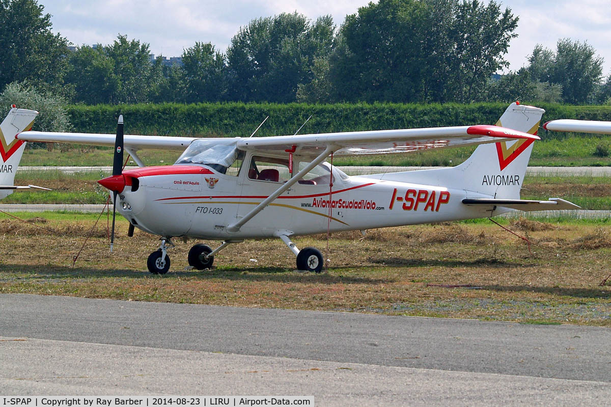 I-SPAP, 1978 Reims F172N Skyhawk C/N 1774, R/Cessna F.172N Skyhawk [1774] (Aviomar) Rome-Urbe~I 23/08/2014