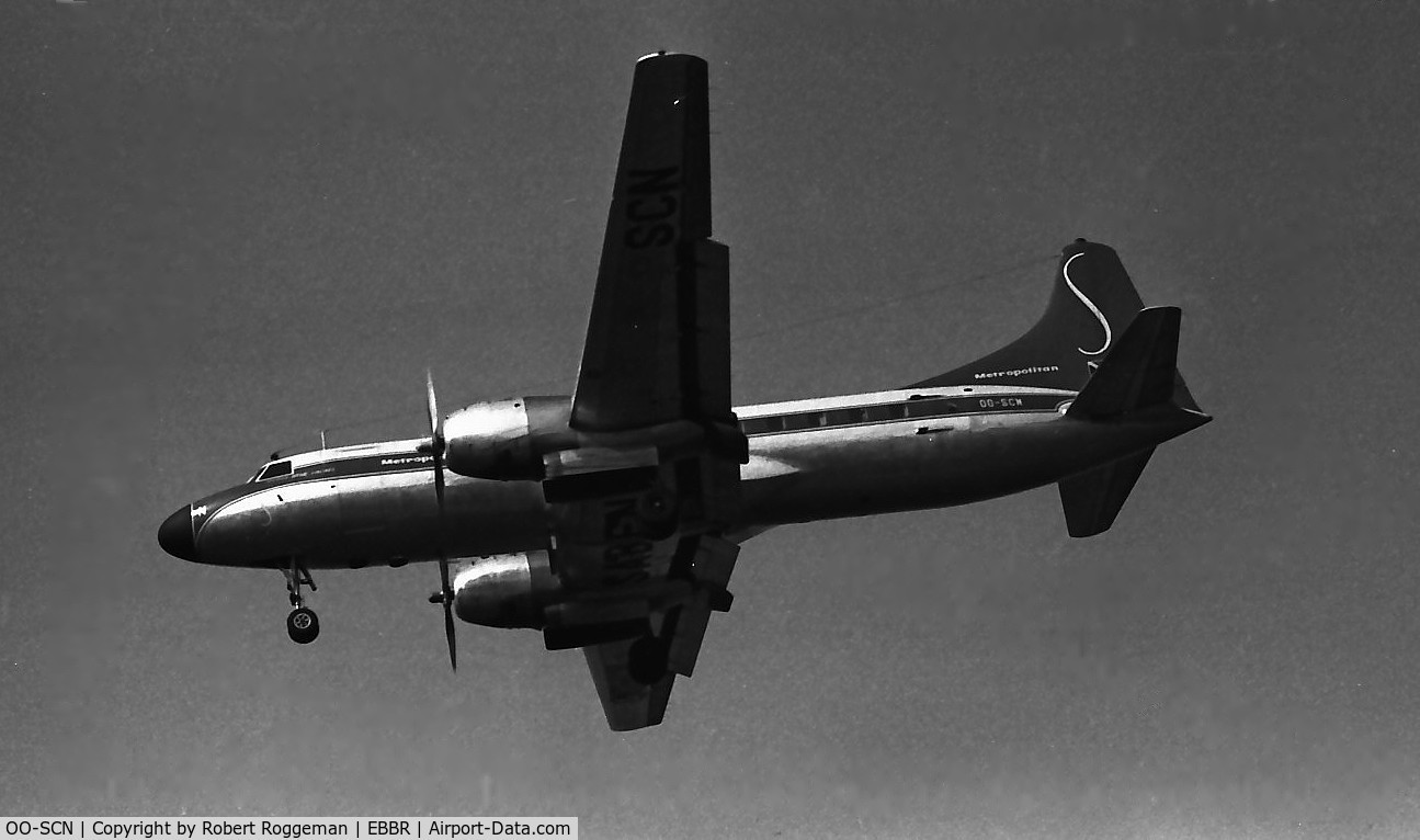 OO-SCN, 1956 Convair 580(F) C/N 361, SABENA.1964.