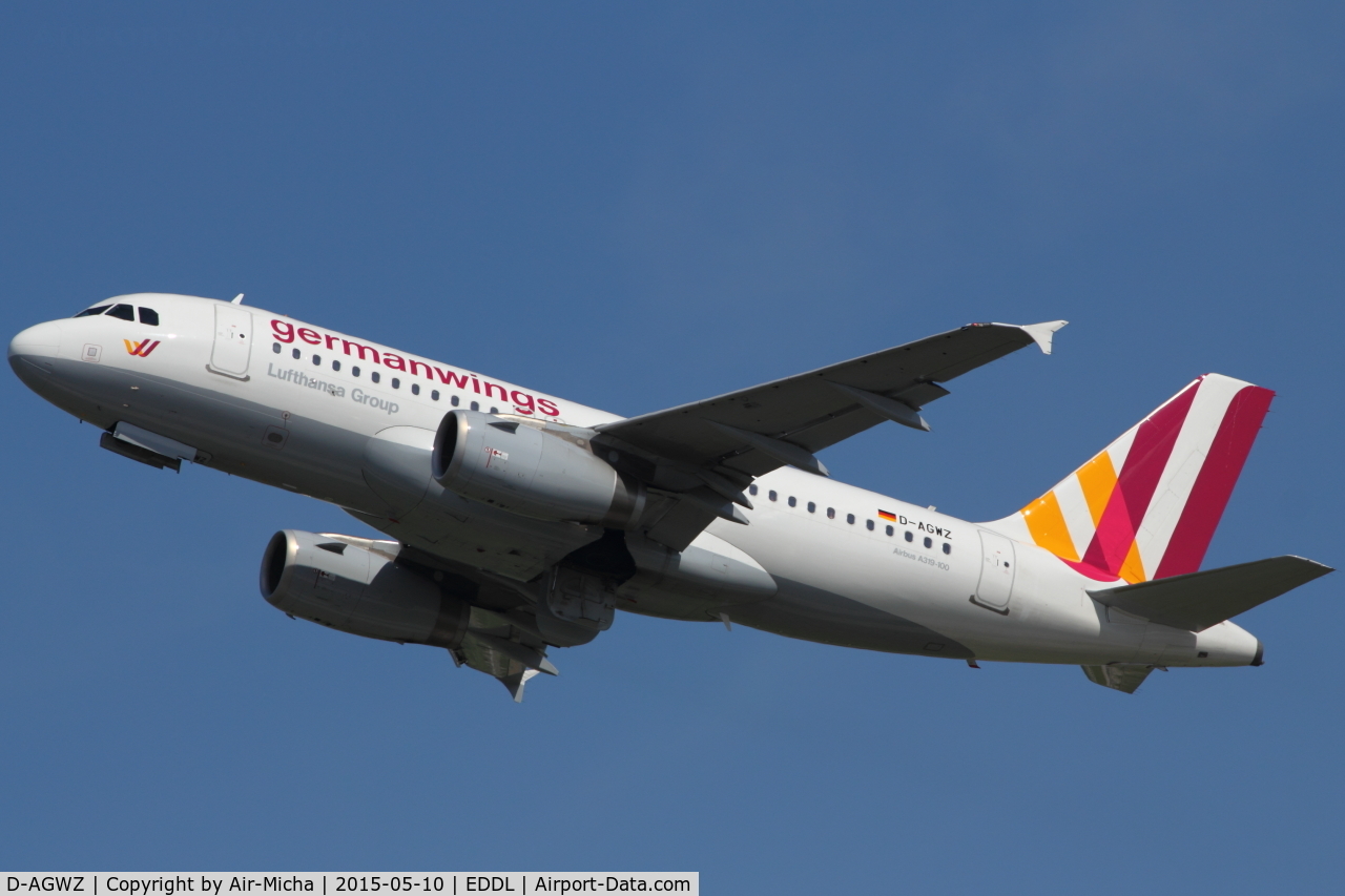 D-AGWZ, 2013 Airbus A319-132 C/N 5978, Germanwings