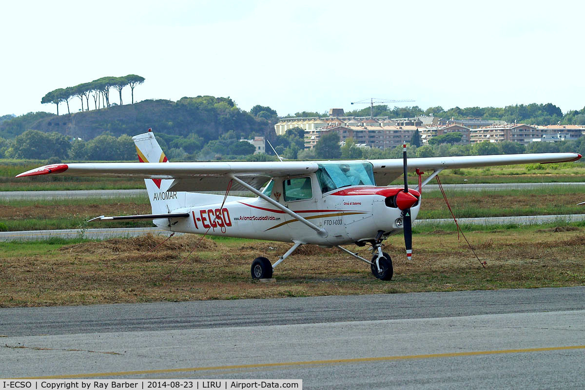 I-ECSO, 1982 Cessna 152 C/N 152-83856, Cessna 152 [152-83856] (Aviomar) Rome-Urbe~I 23/08/2014