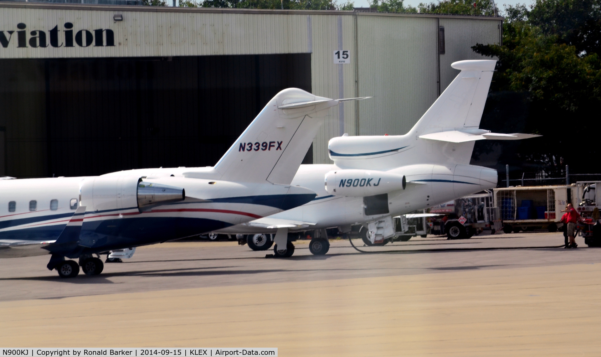 N900KJ, 2002 Dassault Falcon 900 C/N 199, Lexington