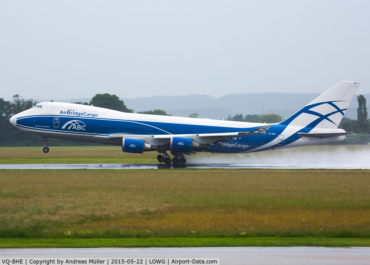 VQ-BHE, 2008 Boeing 747-4KZF (SCD) C/N 36784, Cargo flight.