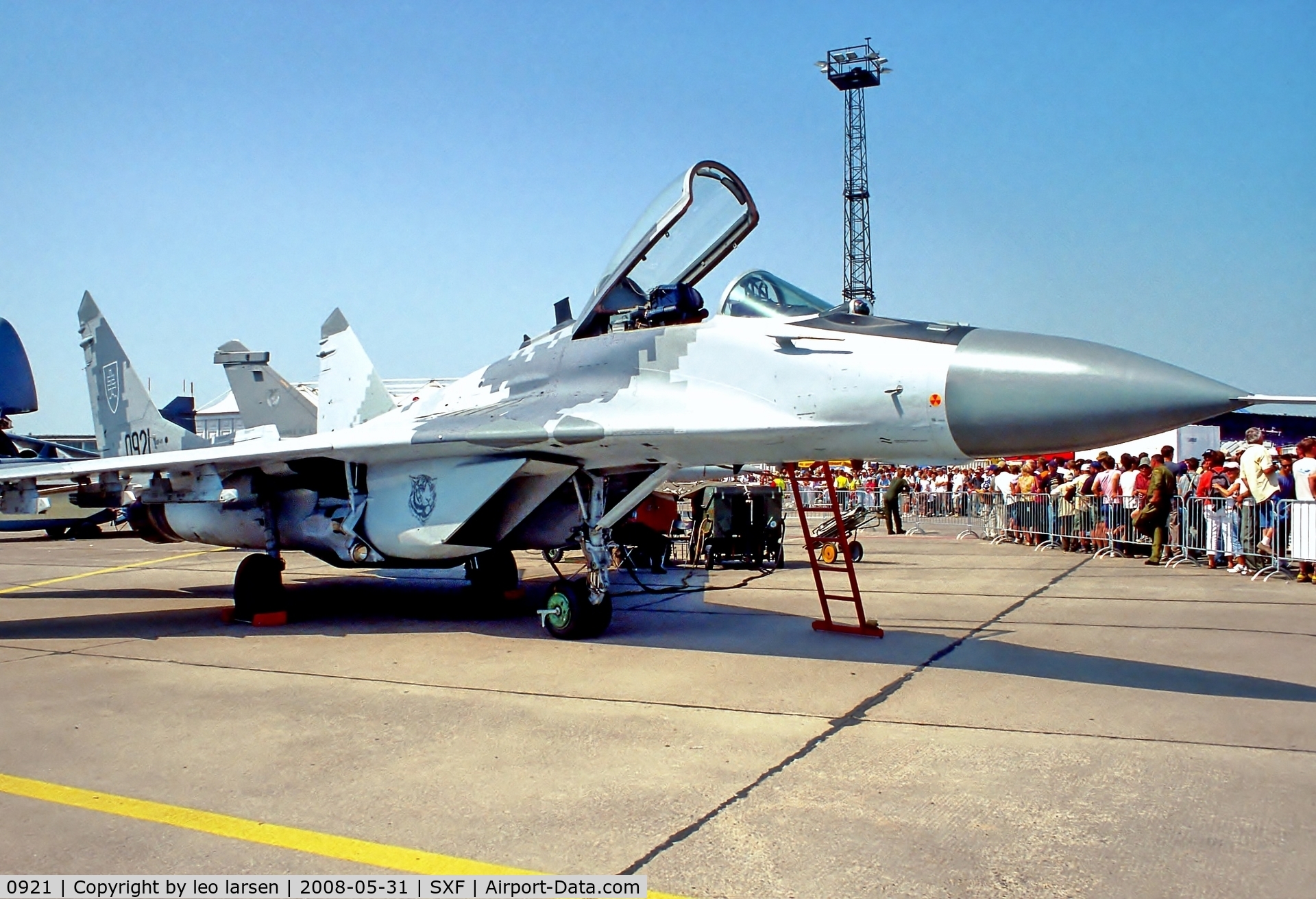 0921, Mikoyan-Gurevich MiG-29AS C/N 2960535409, Berlin Air Show 31.5.08