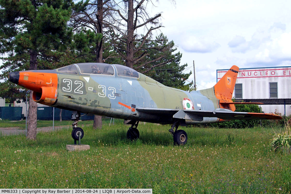 MM6333, Fiat G-91T/1 C/N 63, Fiat G-91T/1 [63] (Italian Air Force) Arezzo~I 24/08/2014