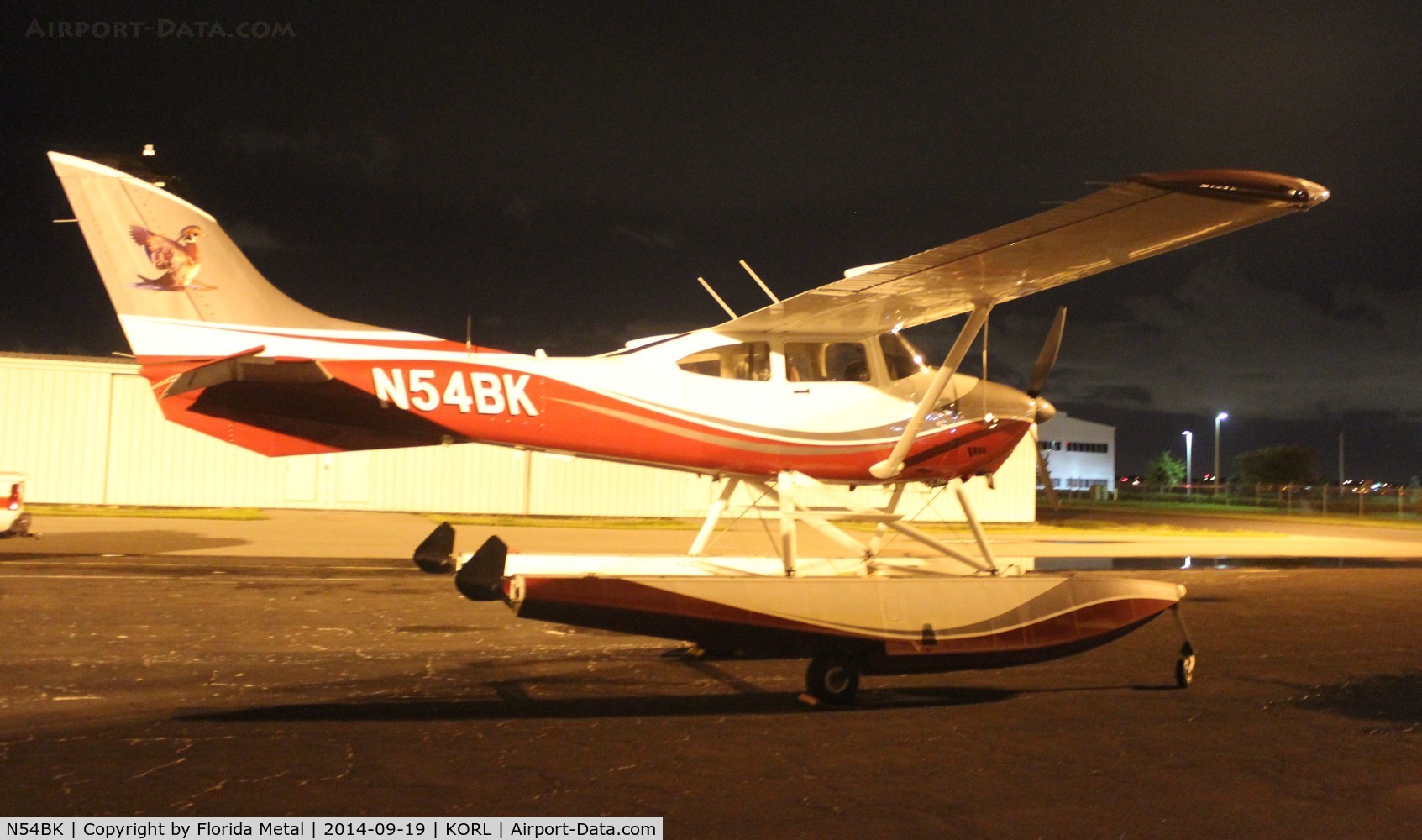 N54BK, 1981 Cessna 182R Amphibian Skylane C/N 18268073, Cessna 182R