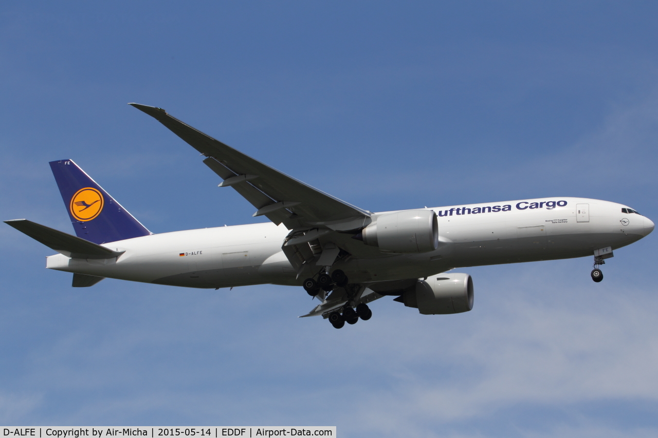 D-ALFE, 2015 Boeing 777-FBT C/N 41678, Lufthansa Cargo