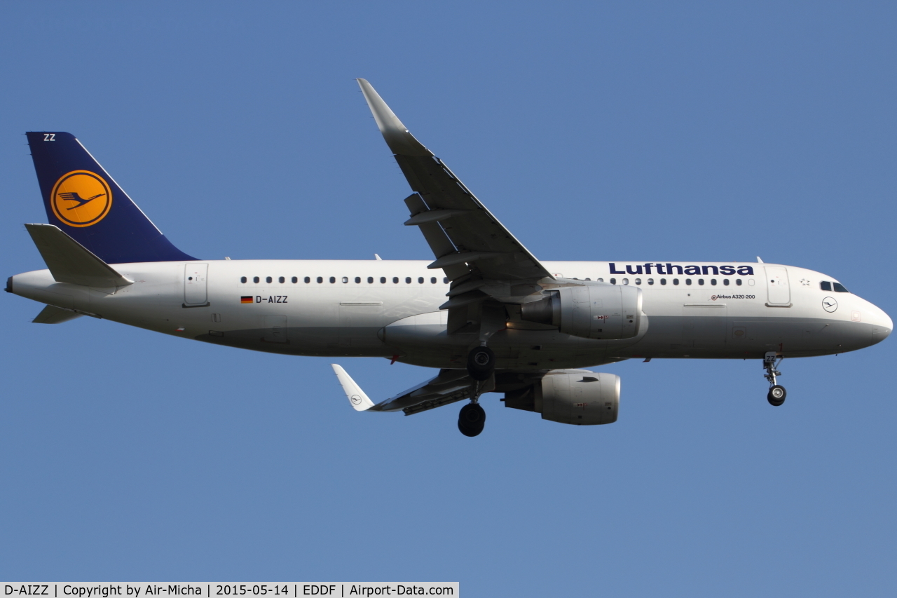 D-AIZZ, 2013 Airbus A320-214 C/N 5831, Lufthansa
