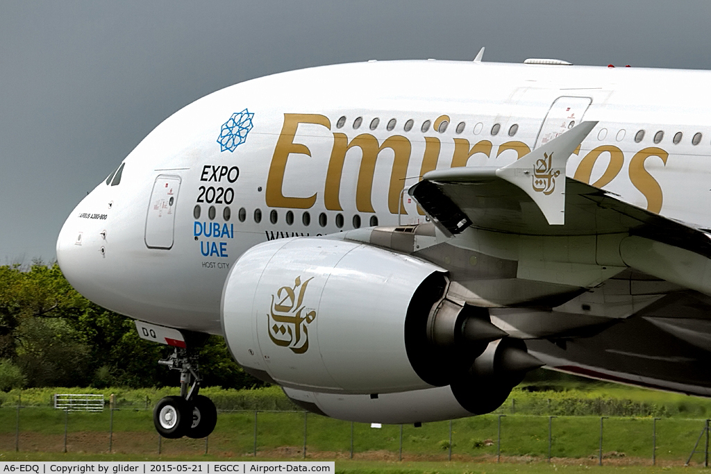 A6-EDQ, 2011 Airbus A380-861 C/N 080, Departure