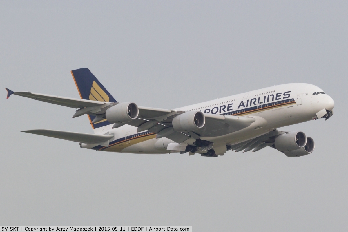 9V-SKT, 2012 Airbus A380-841 C/N 092, Airbus A380-841