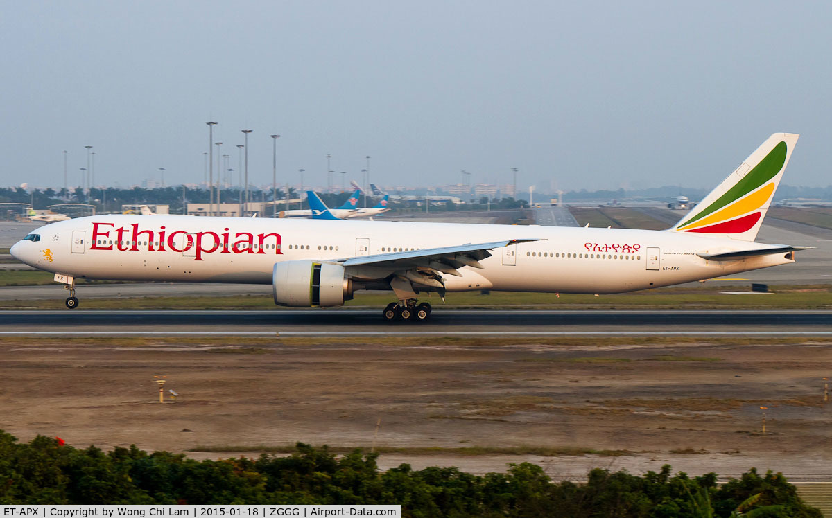 ET-APX, 2013 Boeing 777-36N/ER C/N 42101, Ethiopian Airlines