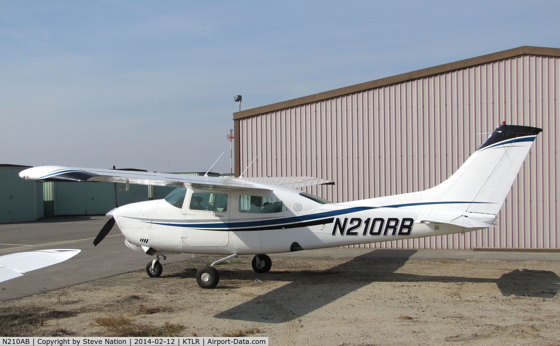 N210AB, 1981 Cessna T210N Turbo Centurion C/N 21064384, Esuom Corporation (Vernon, TX) Cessna T210N @ Mefford Field (Tulare, CA) for 2014 International Ag Expo