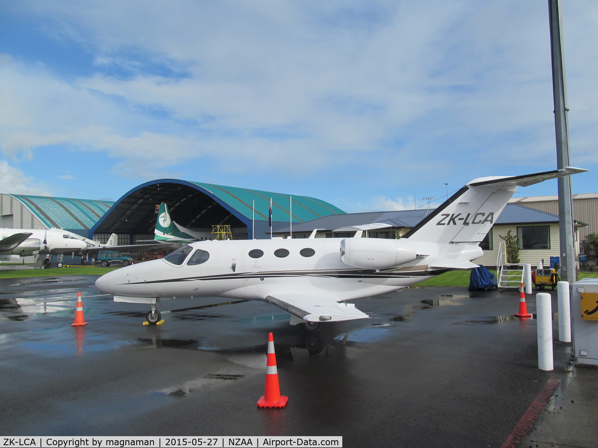 ZK-LCA, 2007 Cessna 510 Citation Mustang Citation Mustang C/N 510-0011, at NZAA today on a mission.