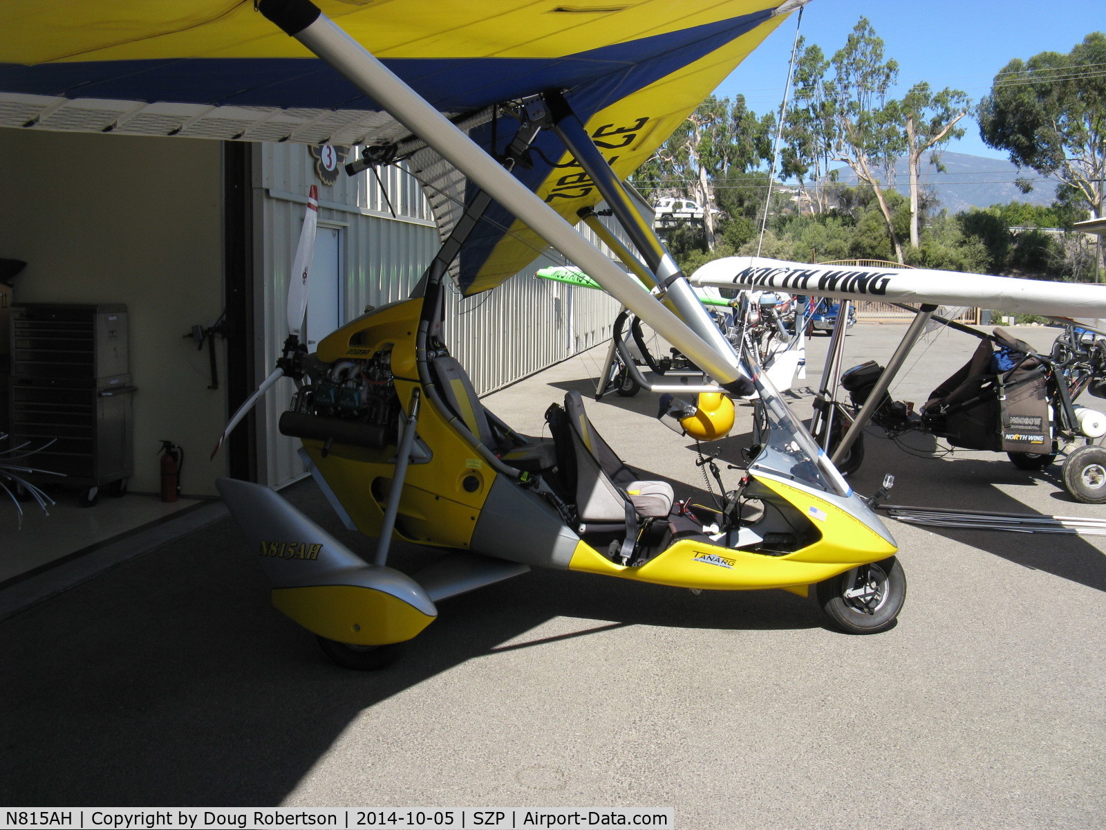 N815AH, 2006 Air Creation Tanarg C/N T06076, 2006 Air Creation USA TANARG, weight-shift control, Rotax 912S 100 Hp pusher