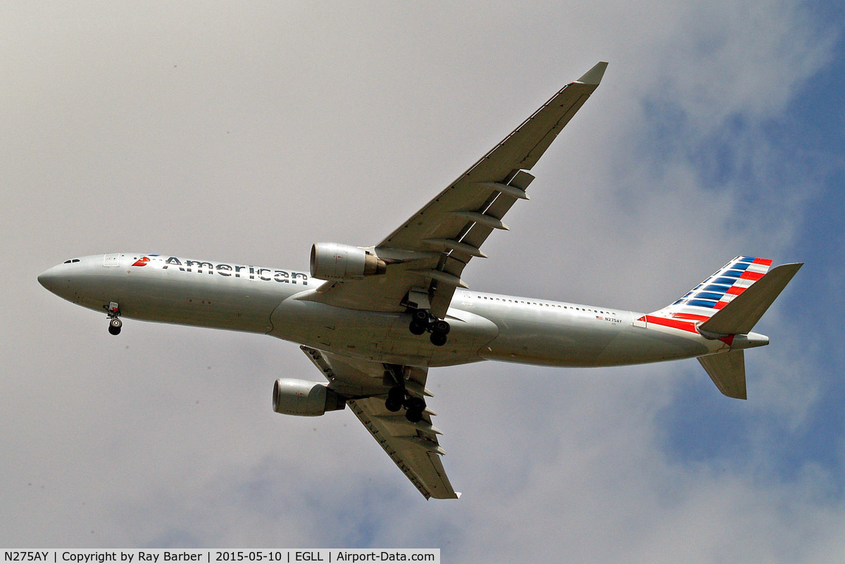 N275AY, 2000 Airbus A330-323 C/N 0370, Airbus A330-323X [370] (American Airlines) Home~G 10/05/2015. On approach 27R.