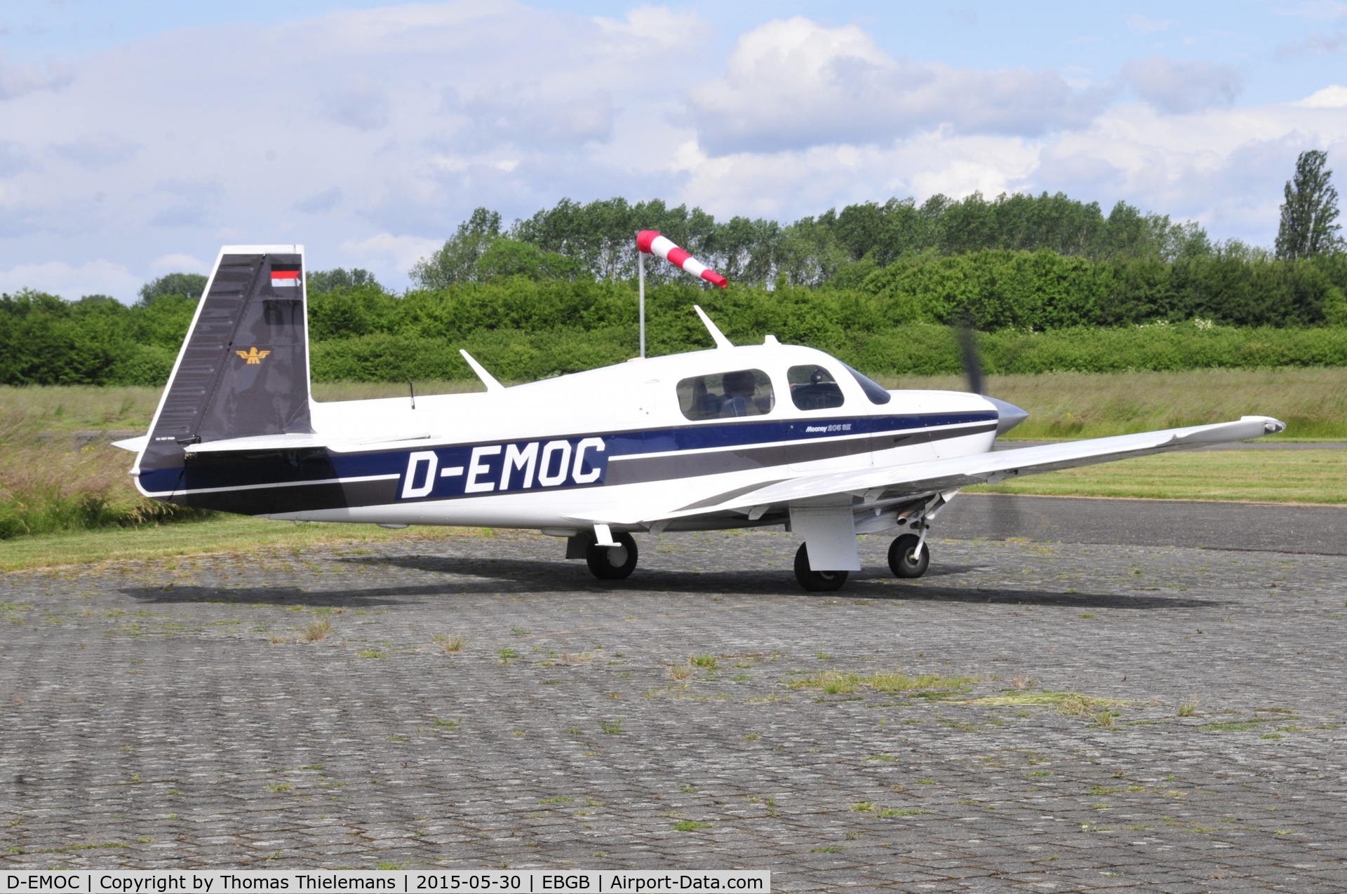 D-EMOC, Mooney M-20J 205 C/N 24-3071, Before departure