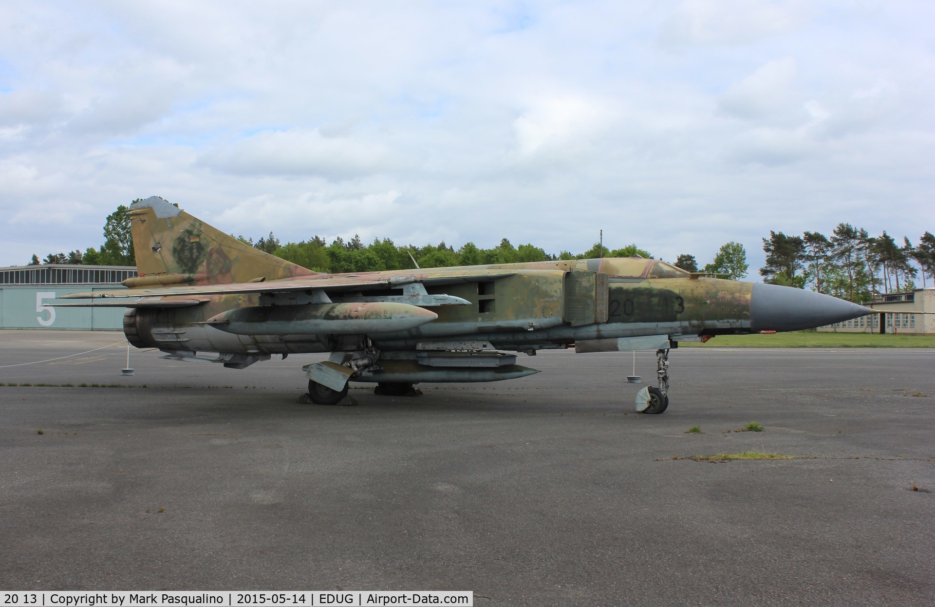 20 13, Mikoyan-Gurevich MiG-23ML C/N 0390324624, MiG-23ML