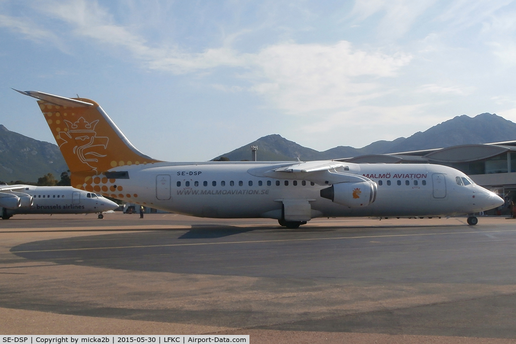 SE-DSP, 1994 British Aerospace Avro 146-RJ100A C/N E3242, Parked