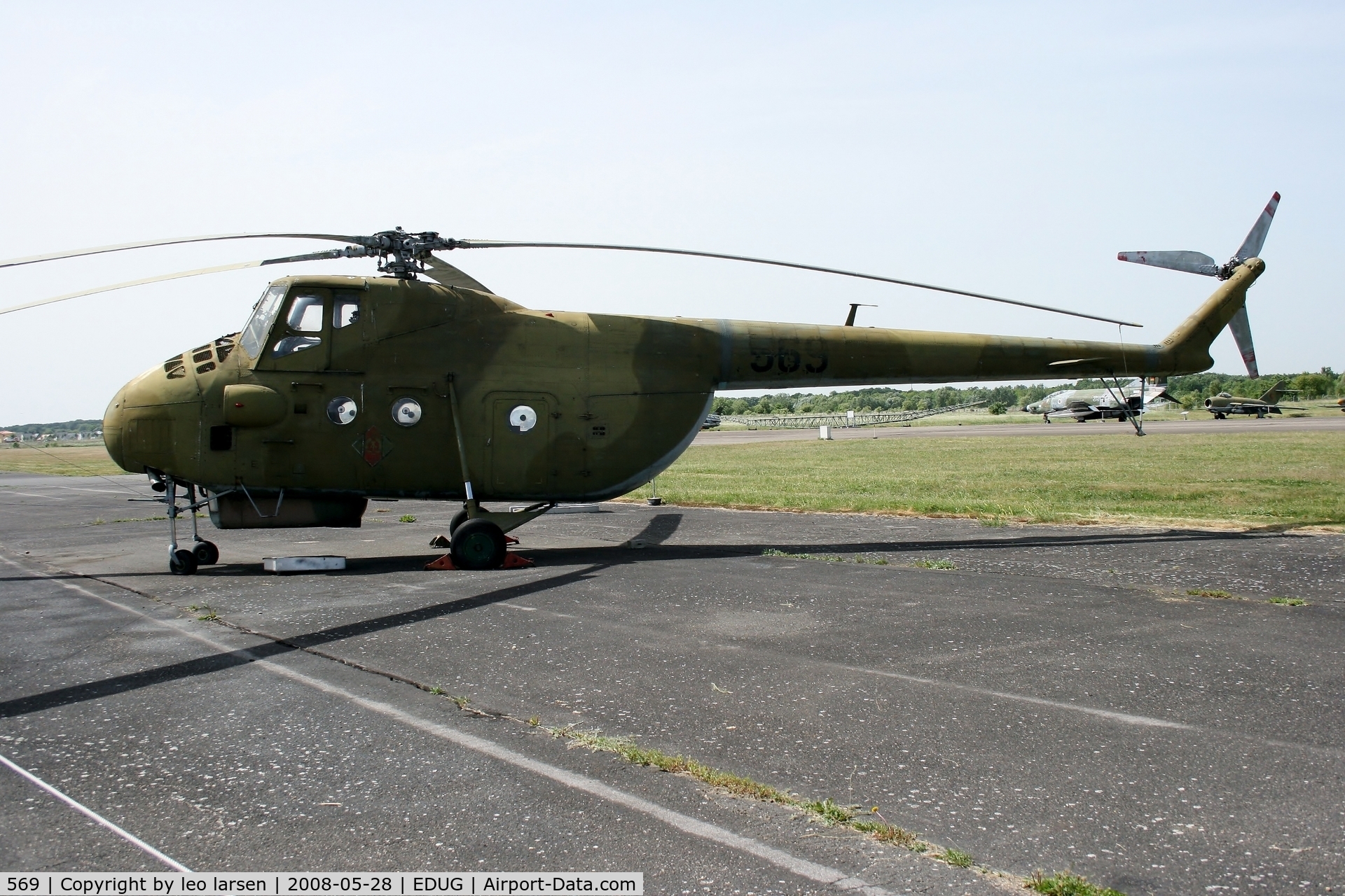 569, 1963 Mil Mi-4A Hound C/N 13146, Berlin Gatow 28.5.08