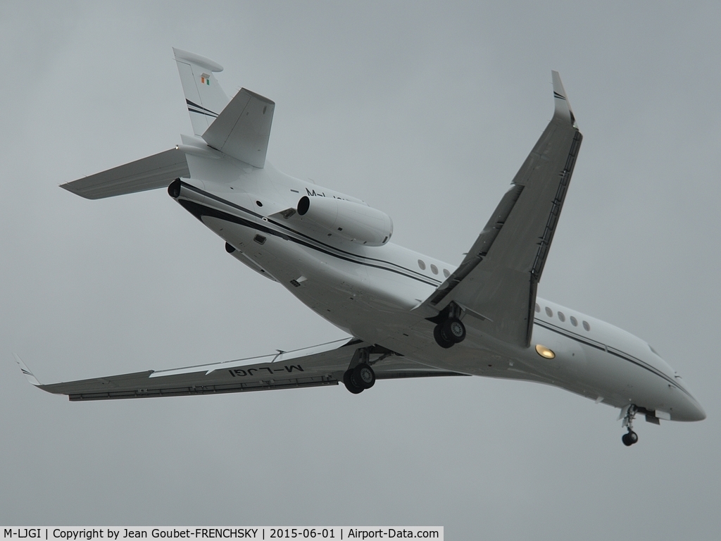 M-LJGI, 2007 Dassault Falcon 2000EX C/N 143, Ven-Air Dublin landing 23