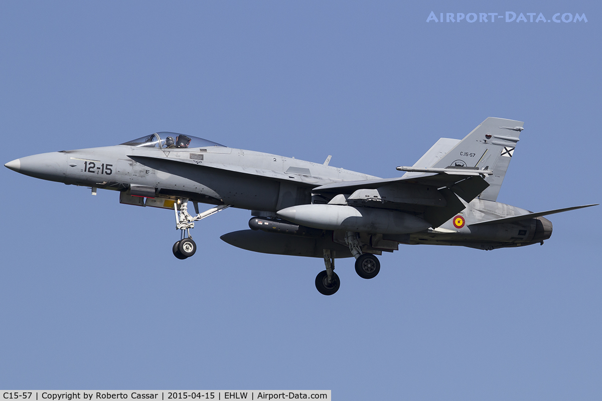 C15-57, McDonnell Douglas EF-18M Hornet C/N 0830/A578, Frisian Flag 2015
