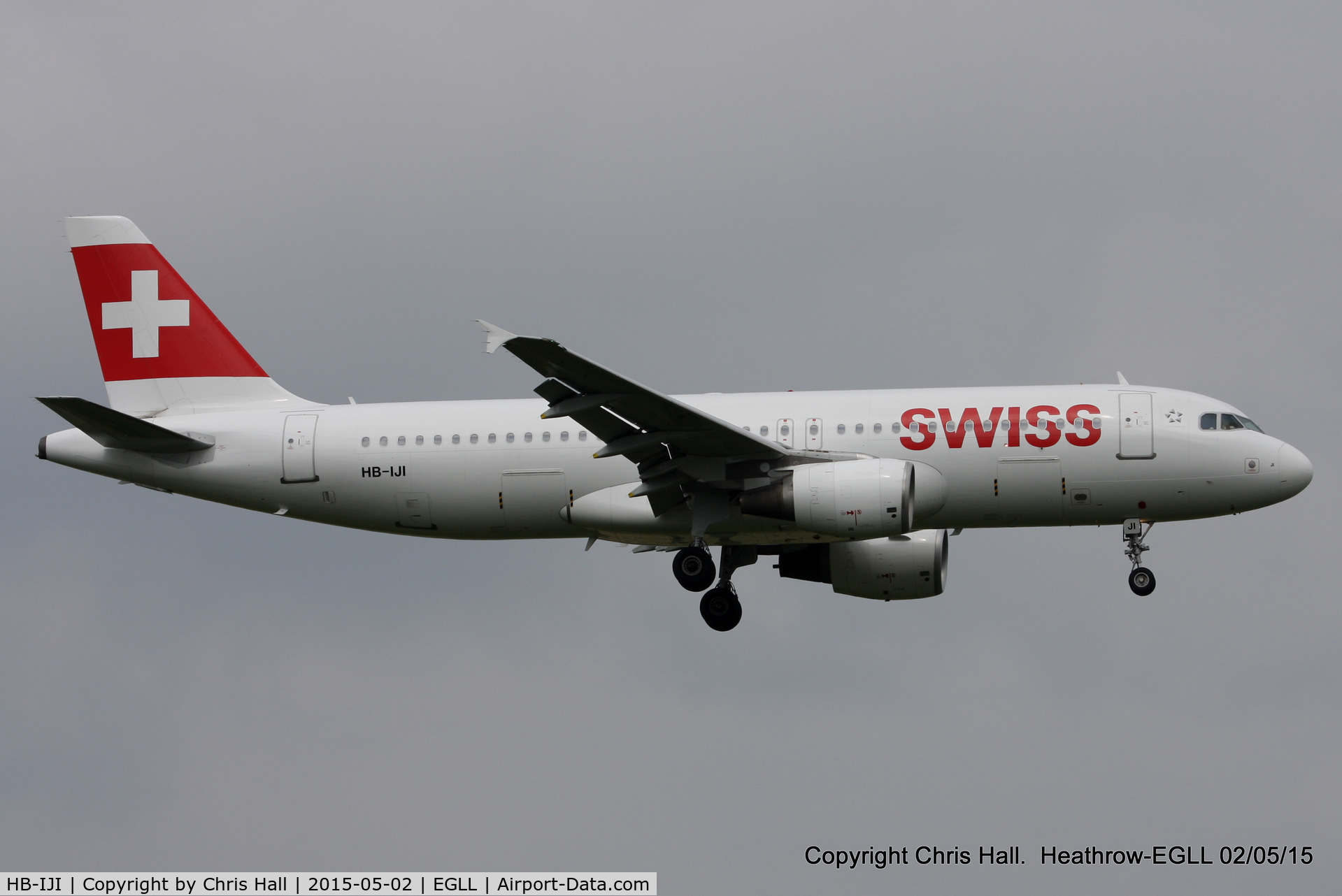 HB-IJI, 1996 Airbus A320-214 C/N 0577, Swiss