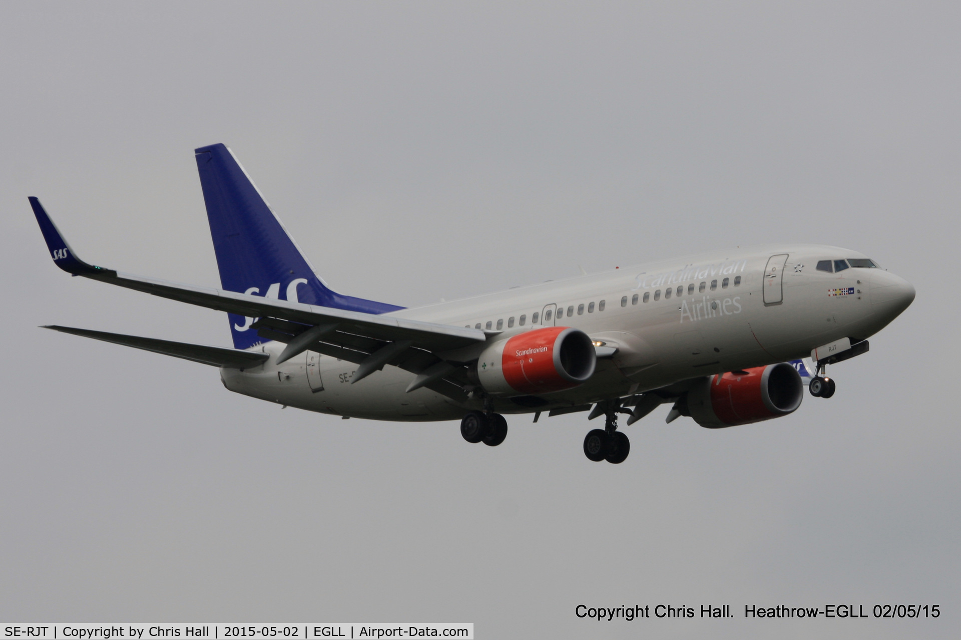 SE-RJT, 2004 Boeing 737-76N C/N 32741, SAS Scandinavian Airlines